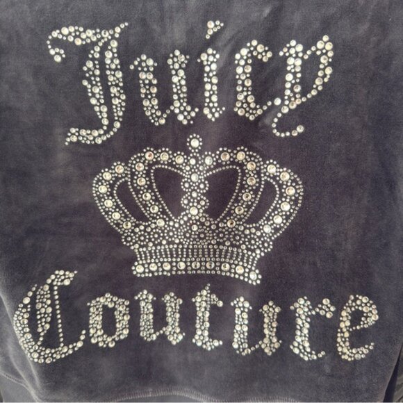 Vintage Juicy Couture Velour Bling Track Suit - Picture 4 of 15